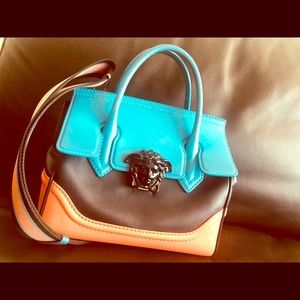 Versace Calfskin Medium Palazzo Empire Bag